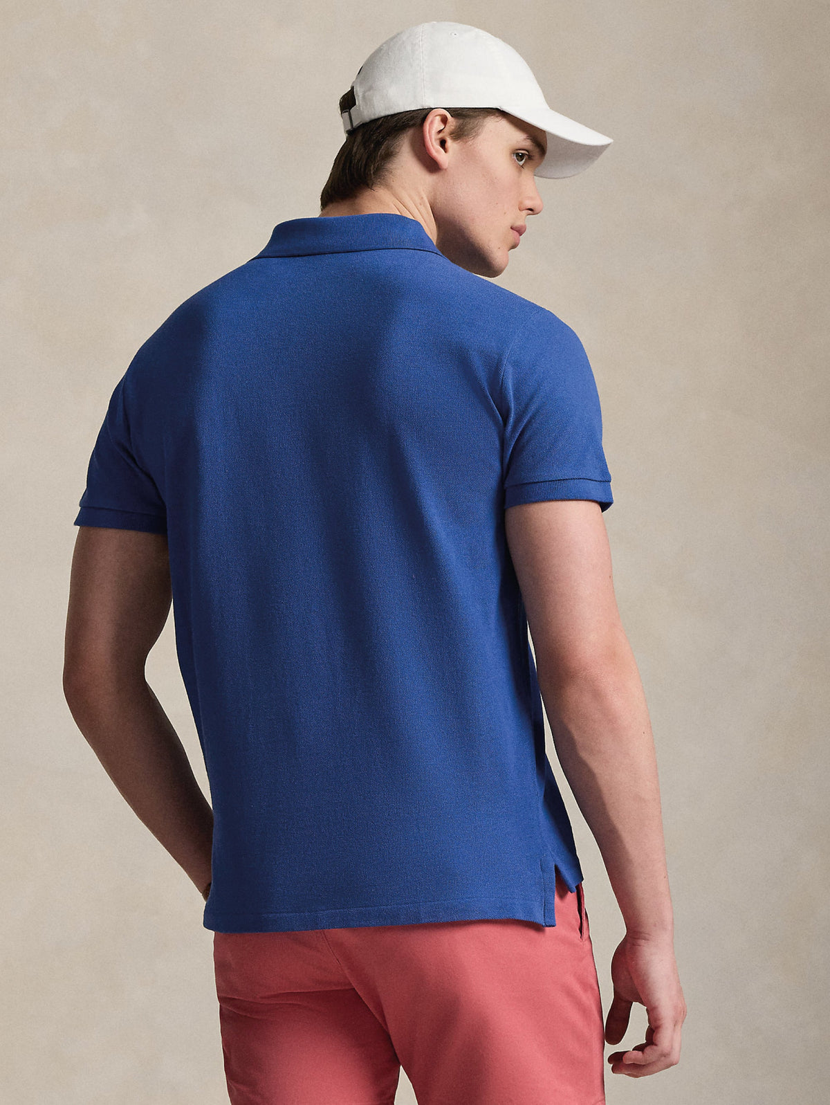 2026 New Arrival Polo Maniche Corte in Cotone Blu