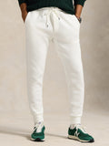 2026 New Arrival Pantaloni Joggers in Maglia Doppia Bianco