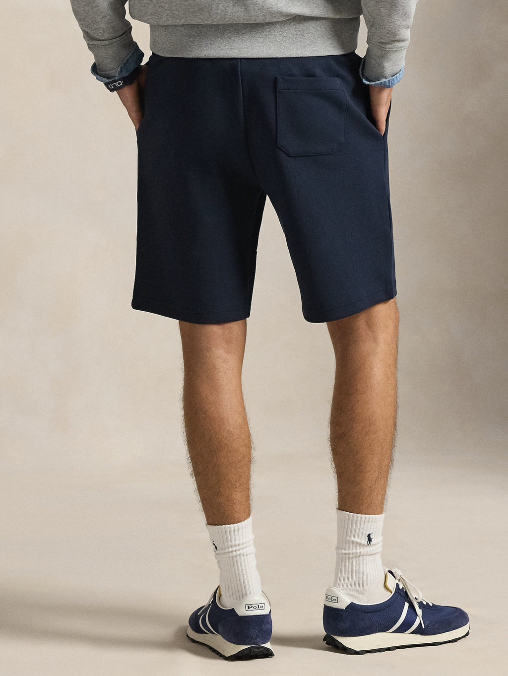 2026 New Arrival Shorts in Maglia Doppia Blu