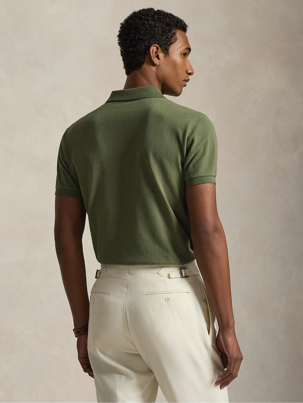 2026 New Arrival Polo Maniche Corte in Cotone Verde