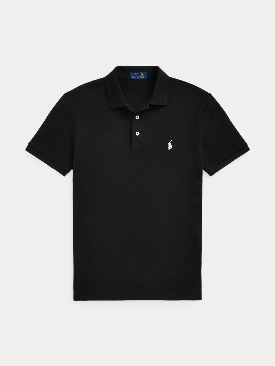 2026 New Arrival Polo Maniche Corte In Cotone Nero