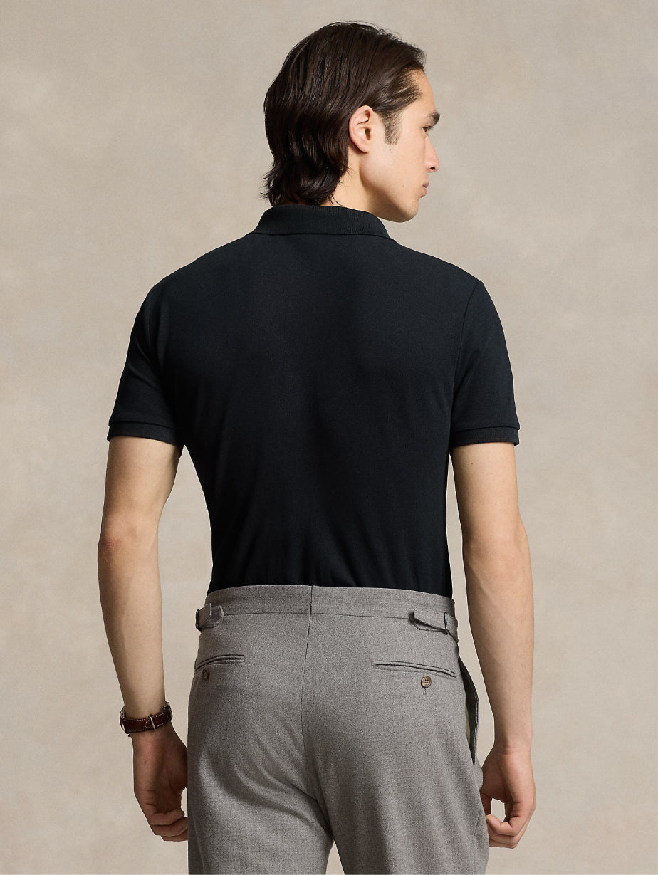 2026 New Arrival Polo Maniche Corte In Cotone Nero