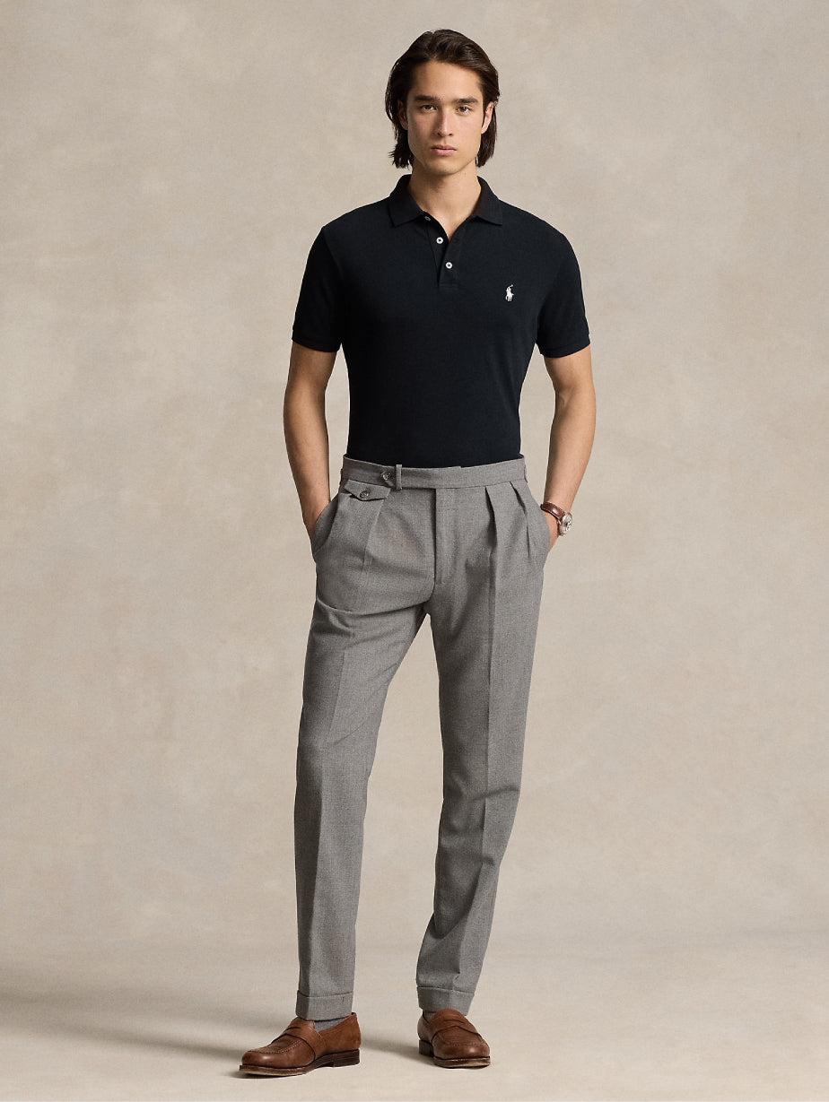 2026 New Arrival Polo Maniche Corte In Cotone Nero