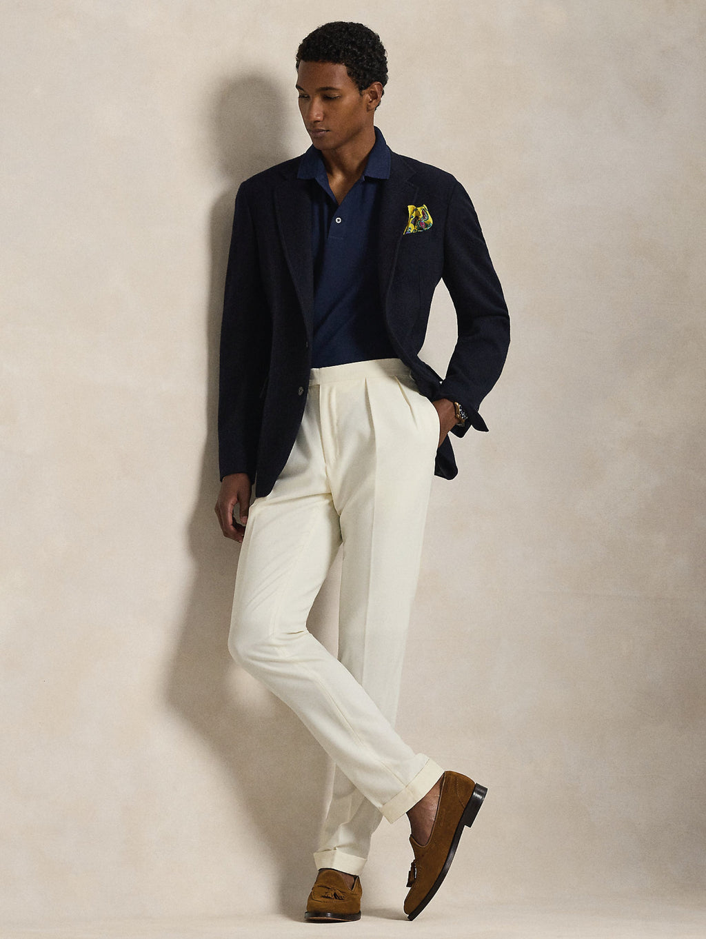 2026 New Arrival Polo in Piqué Stretch Custom Slim Fit Blu