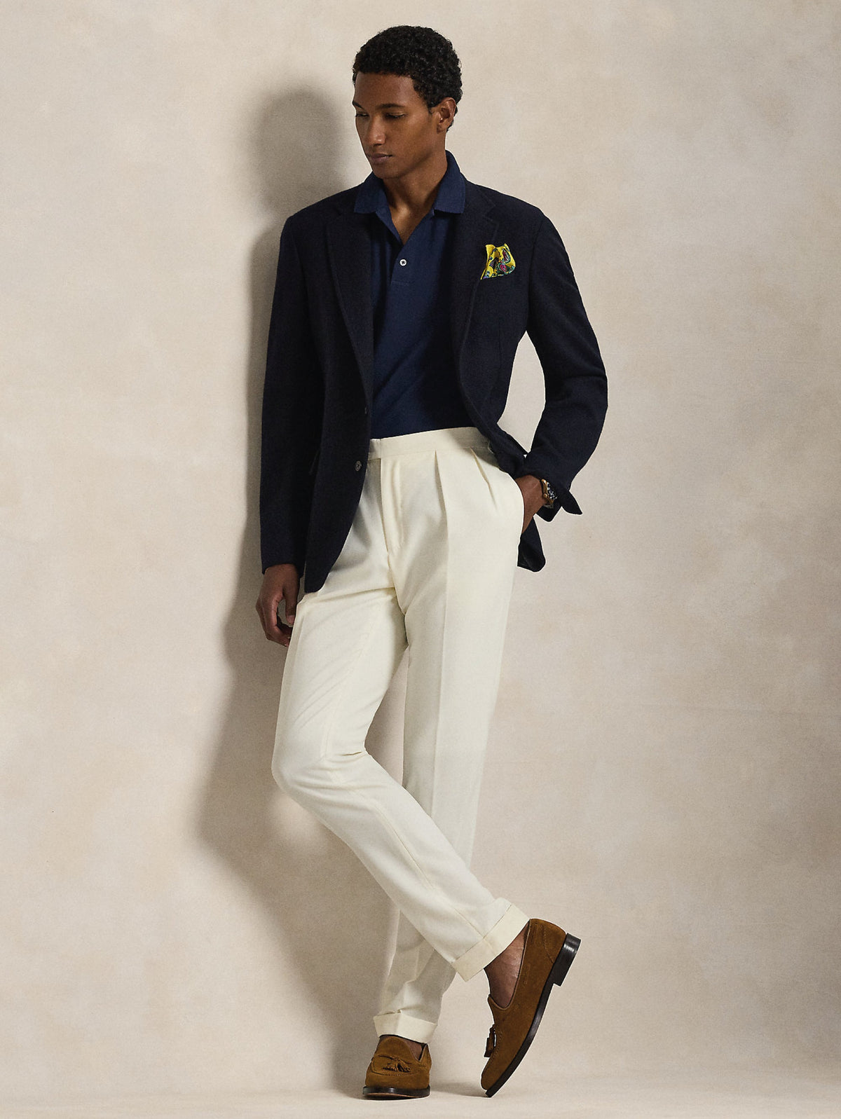 2026 New Arrival Polo in Piqué Stretch Custom Slim Fit Blu
