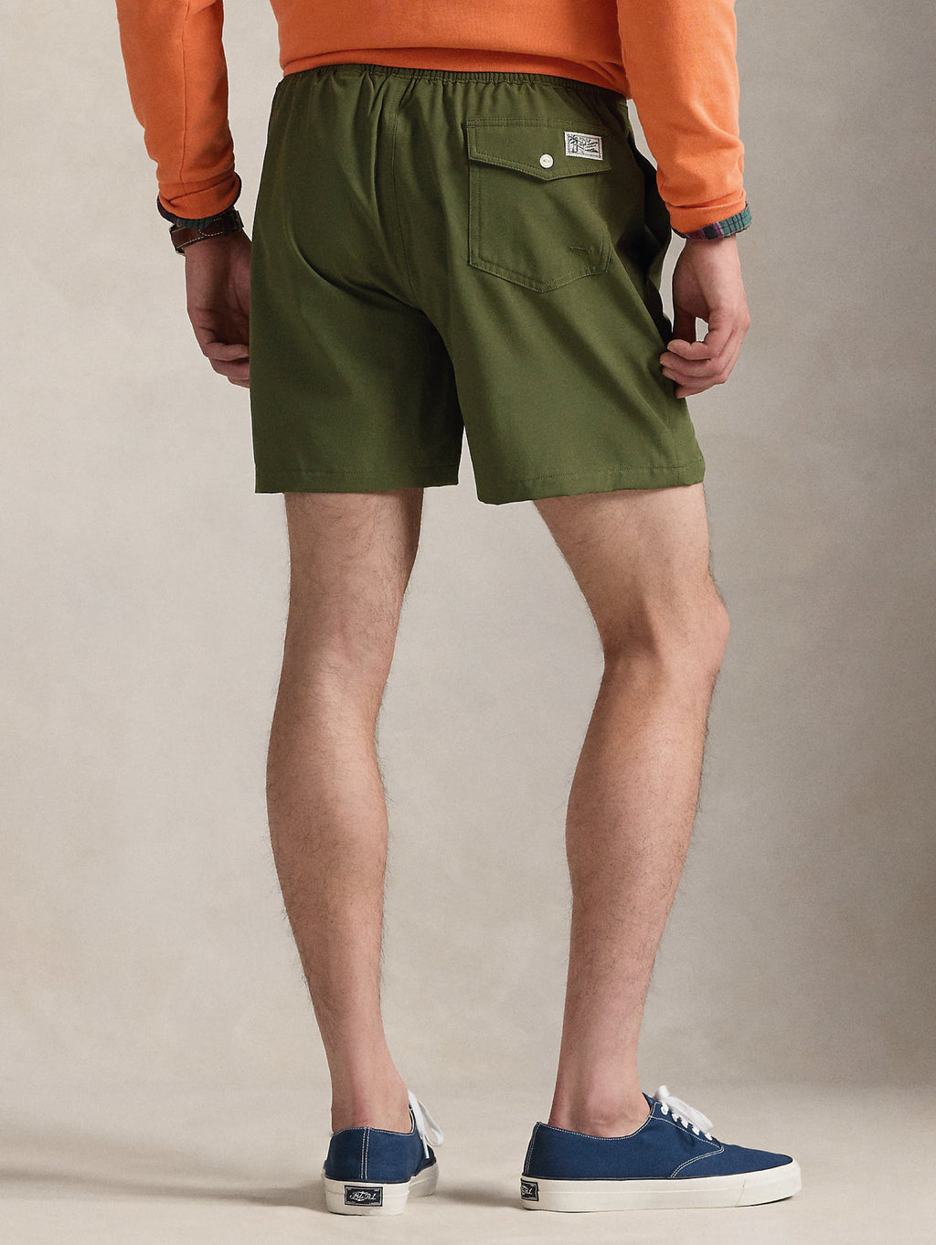 2026 New Arrival Boxer da Mare Traveler Stretch Verde Oliva