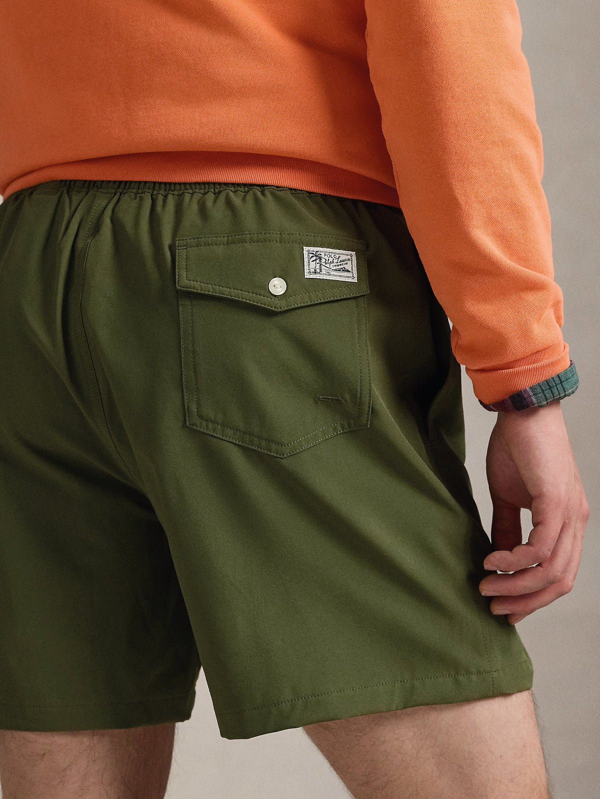 2026 New Arrival Boxer da Mare Traveler Stretch Verde Oliva
