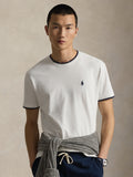 2026 New Arrival T-shirt in Jersey Mesh Classic Fit Bianco