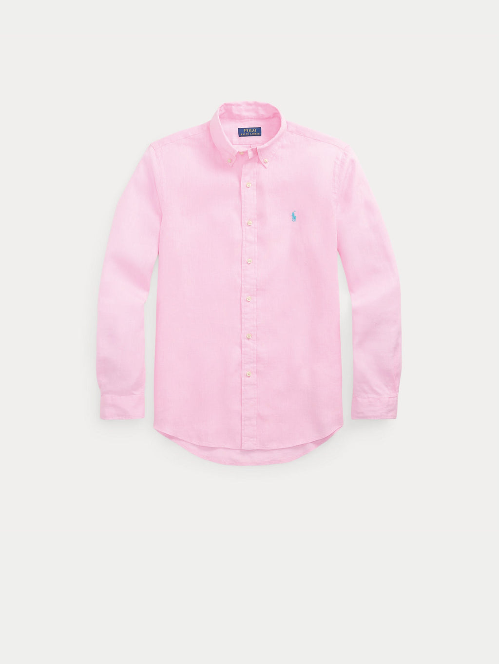 2026 New Arrival Camicia in Lino Custom Fit Rosa