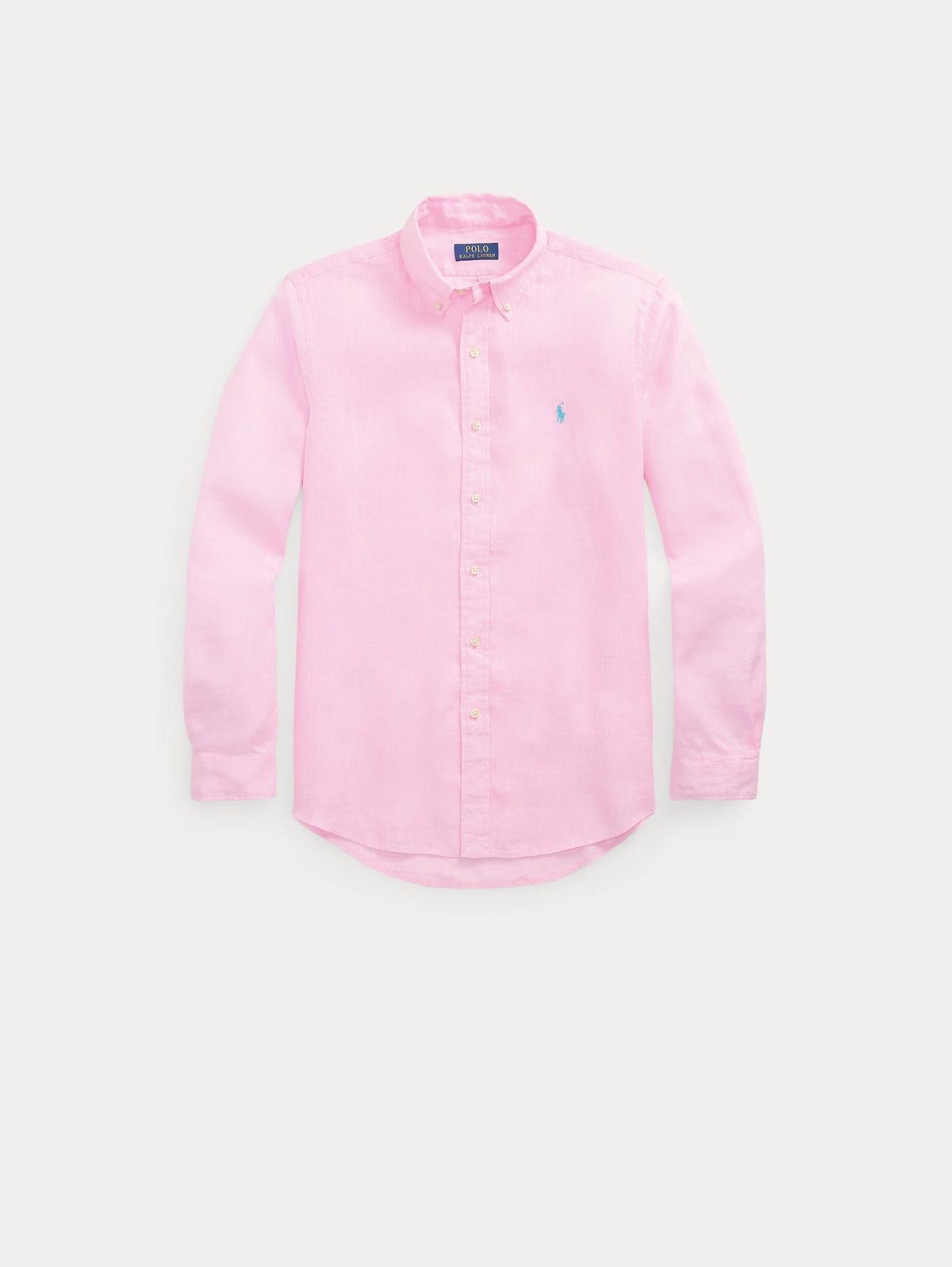 2026 New Arrival Camicia in Lino Custom Fit Rosa