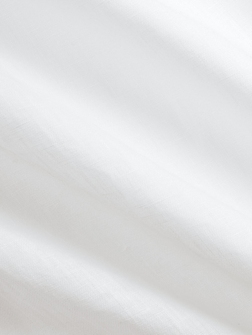 2026 New Arrival Camicia Sportiva in lino Slim Fit Bianco Ceramica