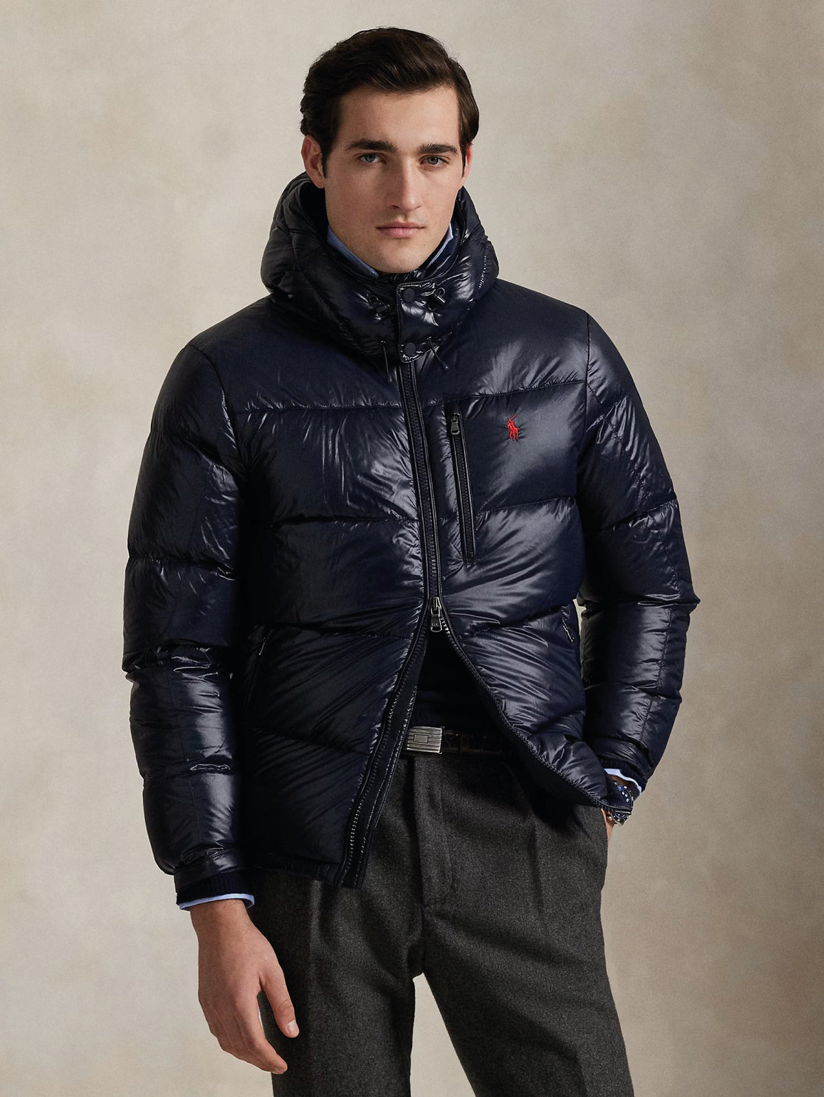 2026 New Arrival Piumino Lucido in Ripstop Blu