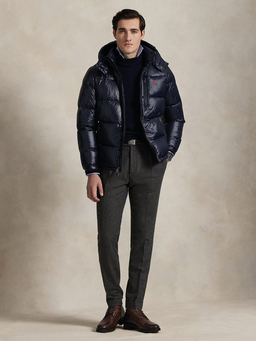 2026 New Arrival Piumino Lucido in Ripstop Blu