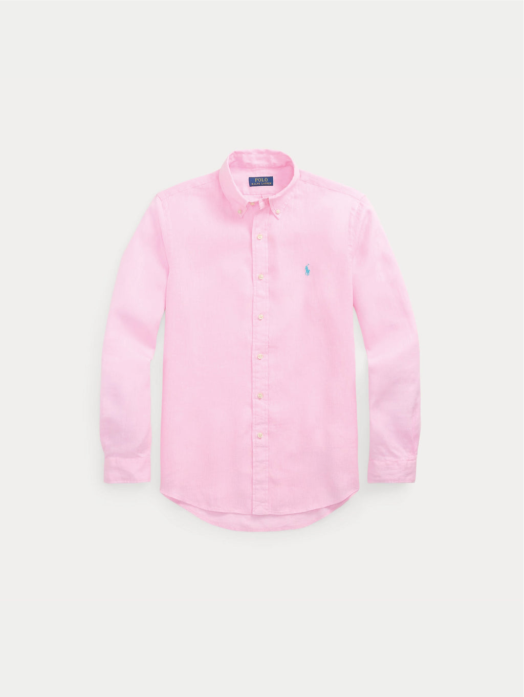 2026 New Arrival Camicia in Lino Slim Fit Rosa