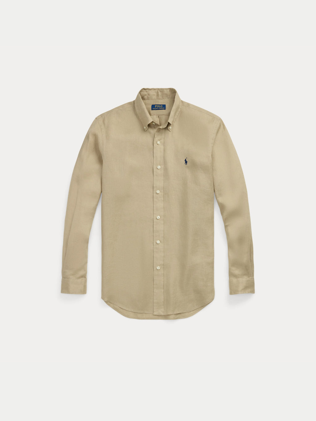 2026 New Arrival Camicia in Lino Slim Fit Beige