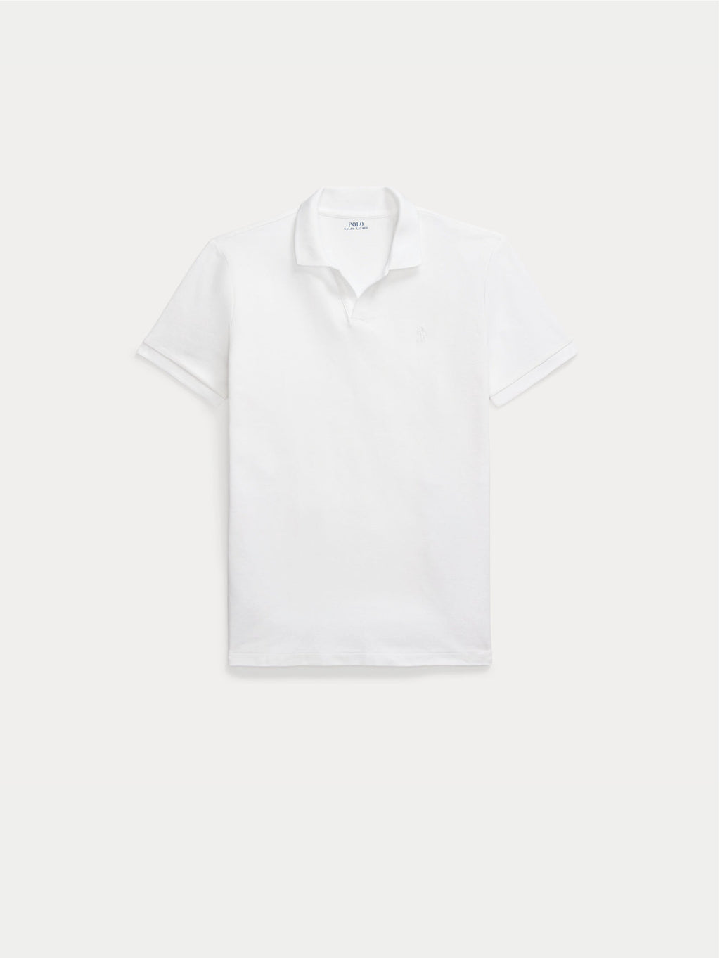 2026 New Arrival Polo Stretch Custom Slim Fit Bianco