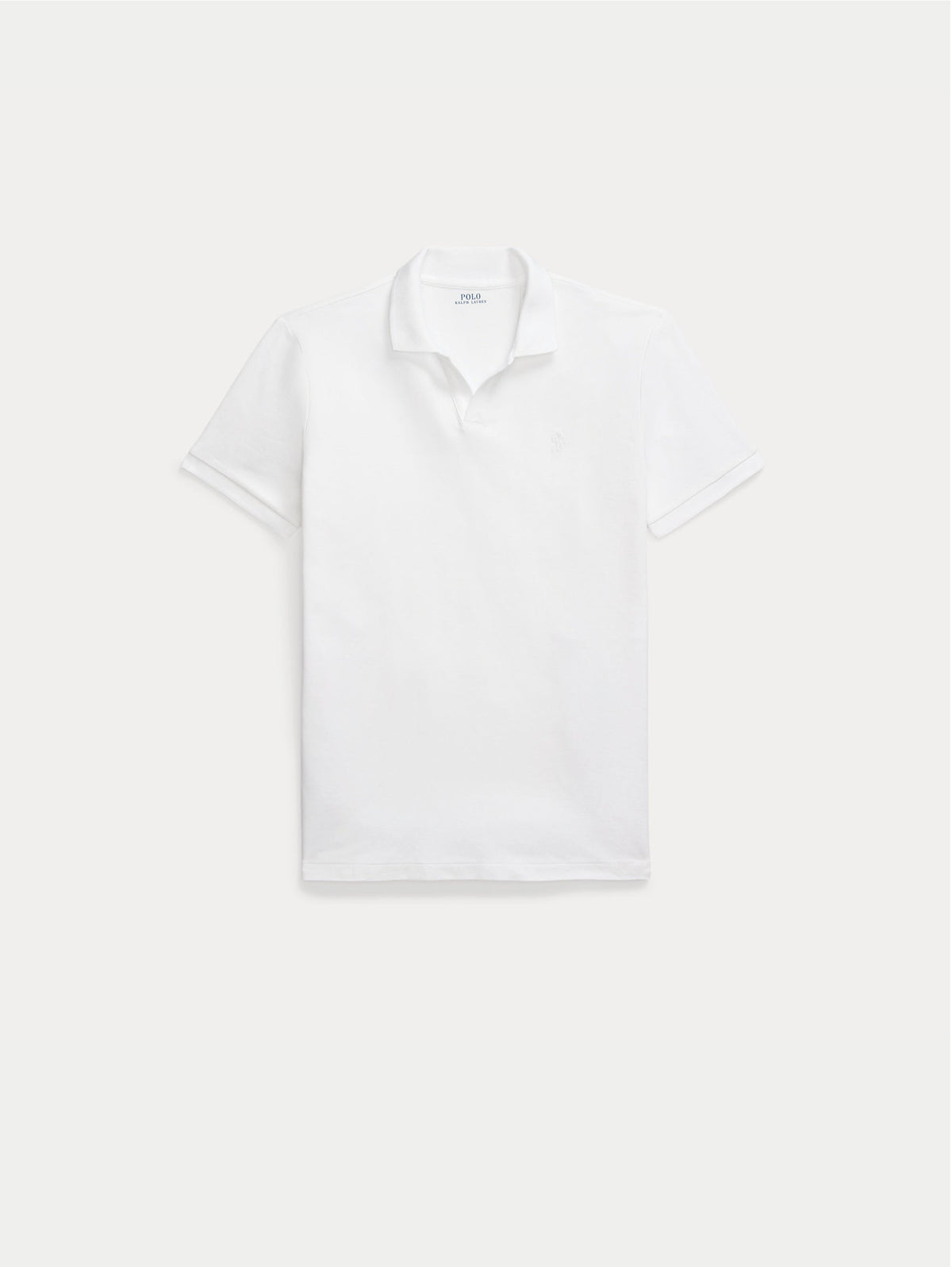 2026 New Arrival Polo Stretch Custom Slim Fit Bianco
