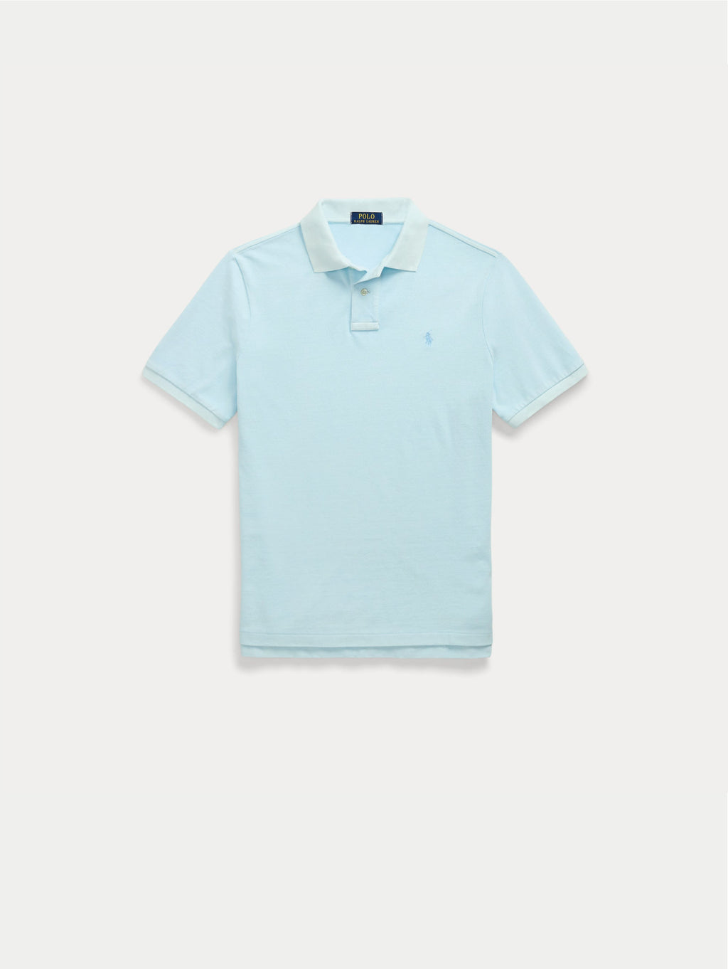 2026 New Arrival Polo Tinta in Capo Custom Slim Fit Cielo