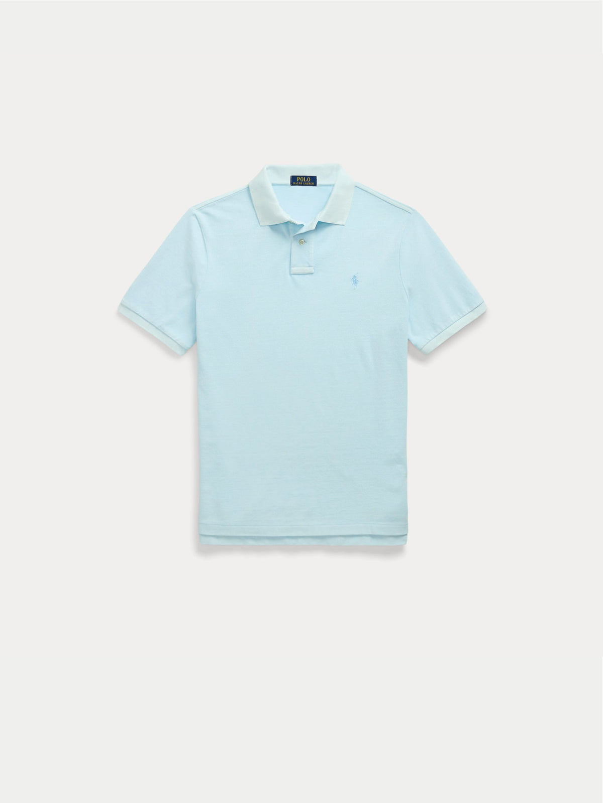 2026 New Arrival Polo Tinta in Capo Custom Slim Fit Cielo