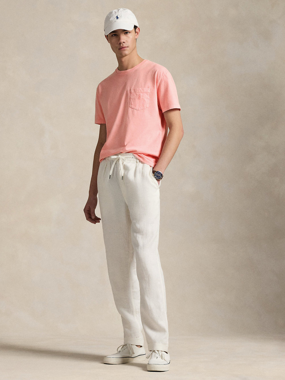 2026 New Arrival T-shirt con Taschino Custom Slim Fit Rosa