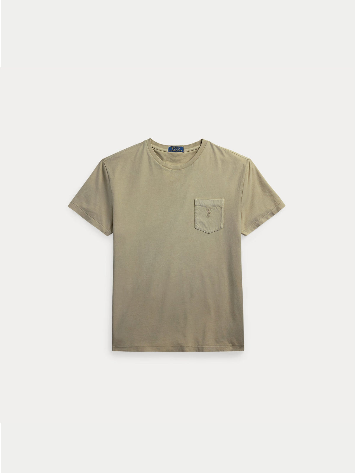 2026 New Arrival T-shirt con Taschino Custom Slim Fit Oliva