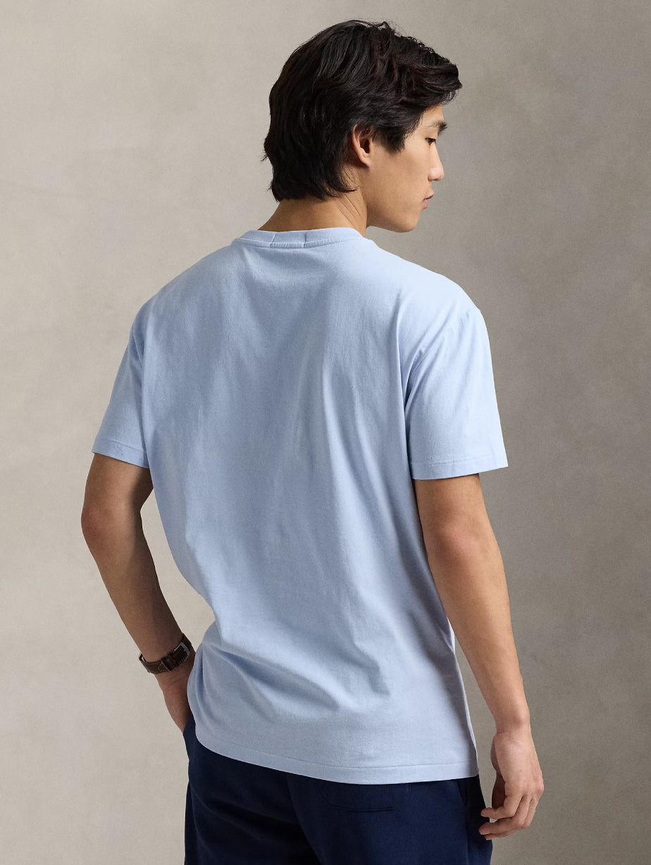 2026 New Arrival T-shirt con Stampa Polo Bear Fiordaliso