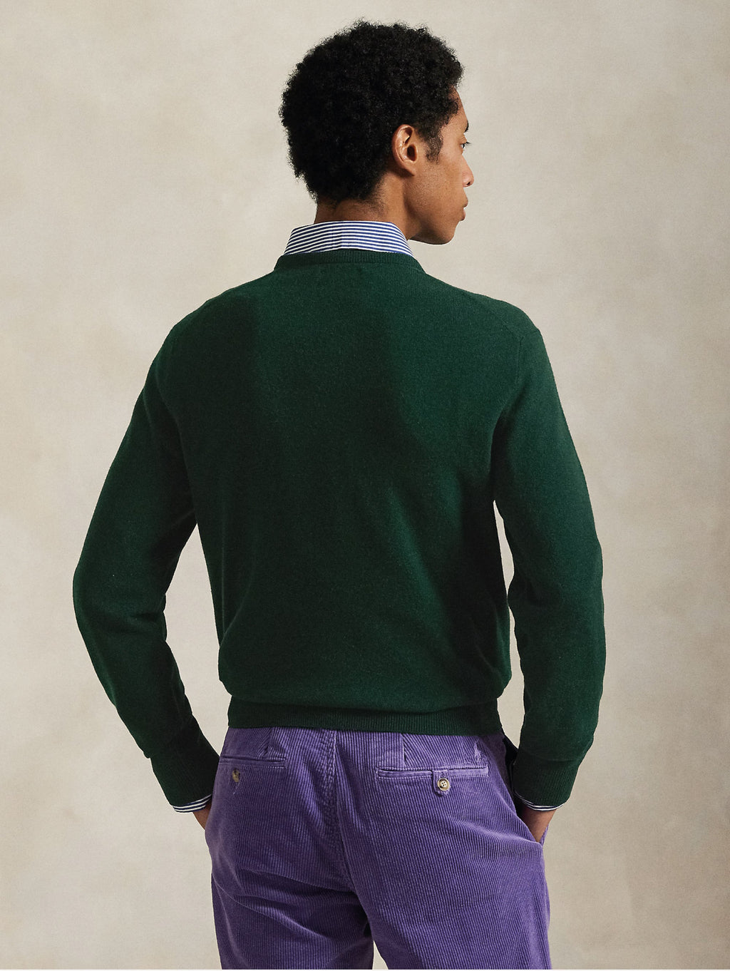 2026 New Arrival Maglia Girocollo in Lana Verde