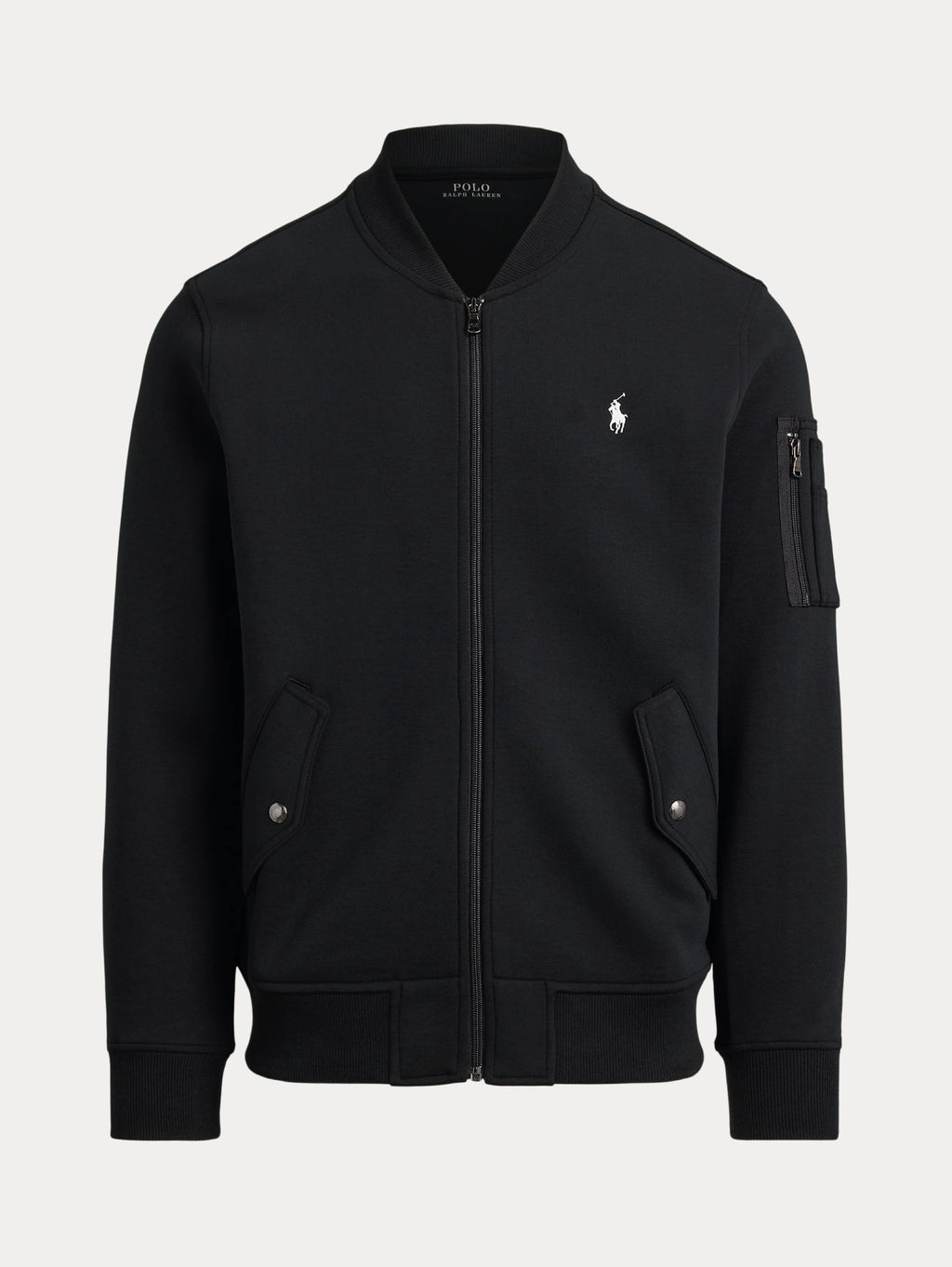2026 New Arrival Bomber in Felpa Doppia Nero