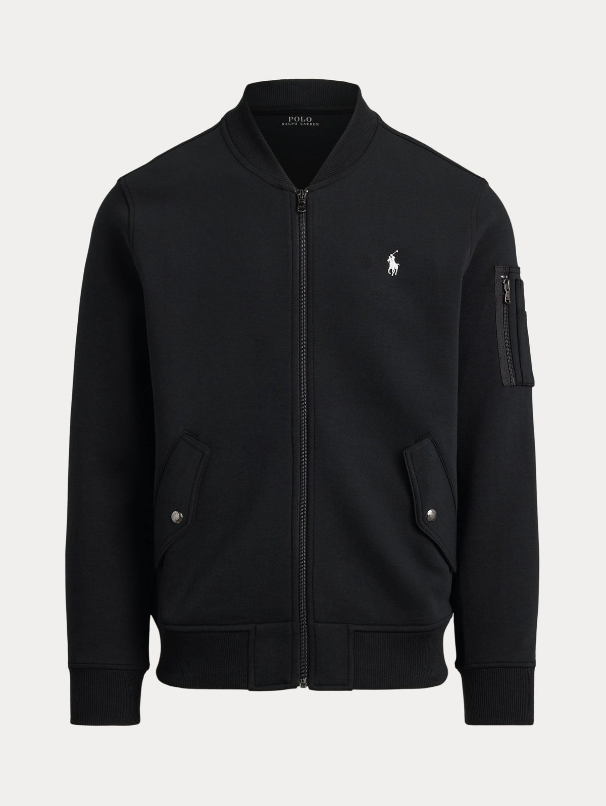 2026 New Arrival Bomber in Felpa Doppia Nero