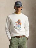 2026 New Arrival Felpa Girocollo con Polo Bear Bianco