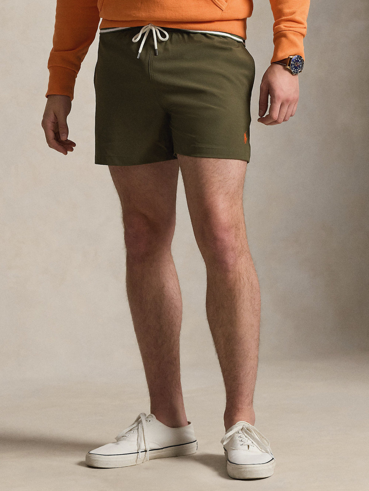 2026 New Arrival Costume Slim Fit a Tinta Unita Verde Oliva