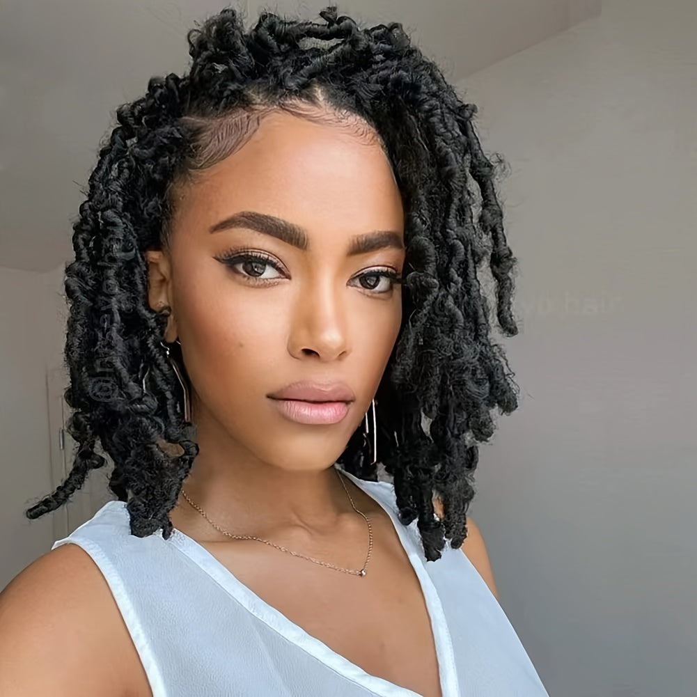 Great sales Heat Resistant Butterfly Locs Crochet Wig for Women - Soft and Stylish Synthetic Hair Braids