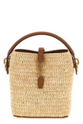 2026 New Arrival le 37 mini bucket bag in woven raffia