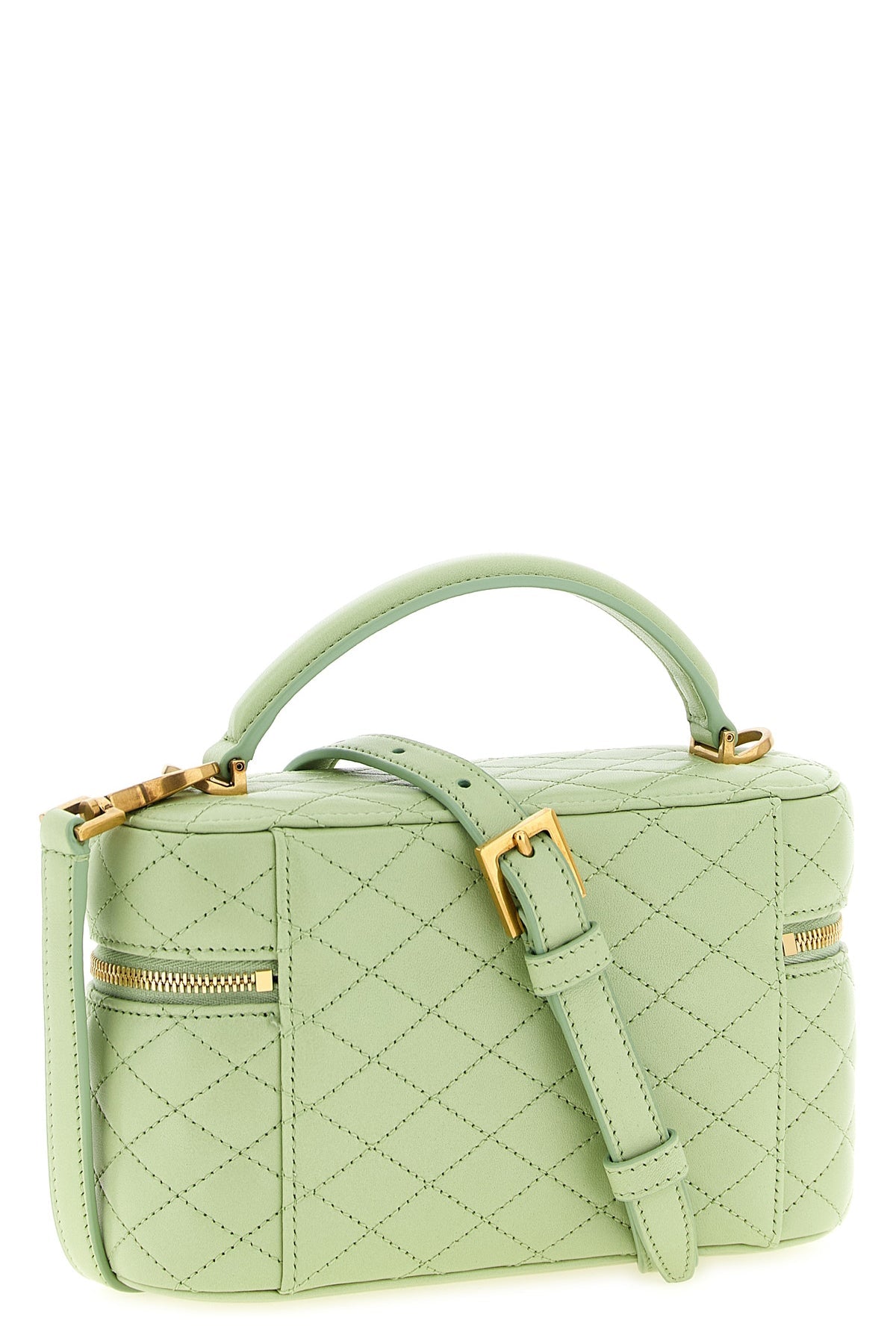 2026 New Arrival gaby vanity diamond-shaped quilted leather handbag