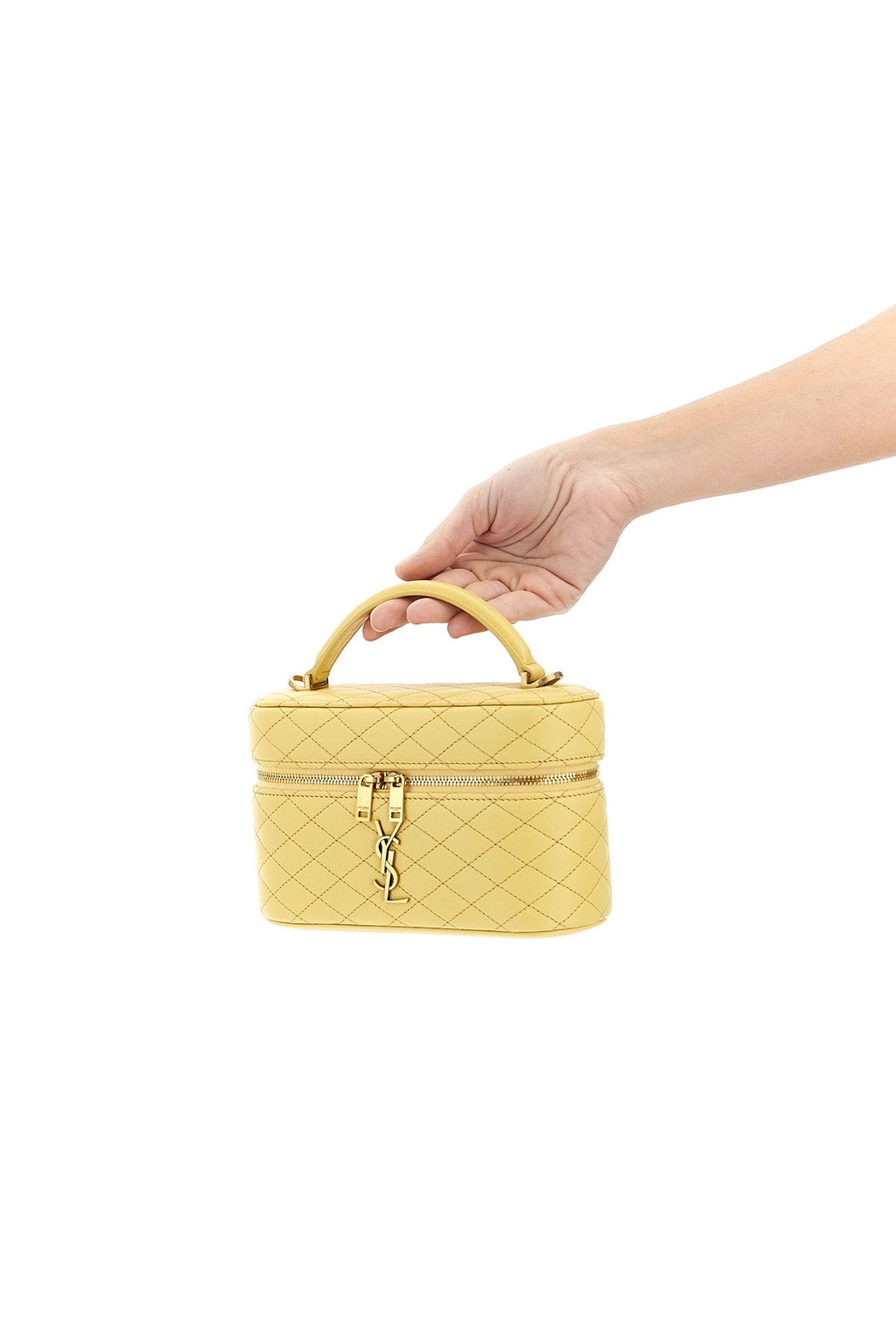 2026 New Arrival gaby vanity diamond-shaped quilted leather handbag