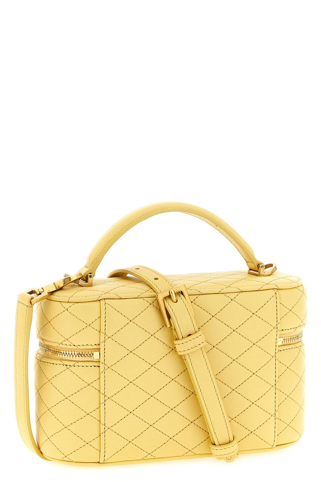 2026 New Arrival gaby vanity diamond-shaped quilted leather handbag