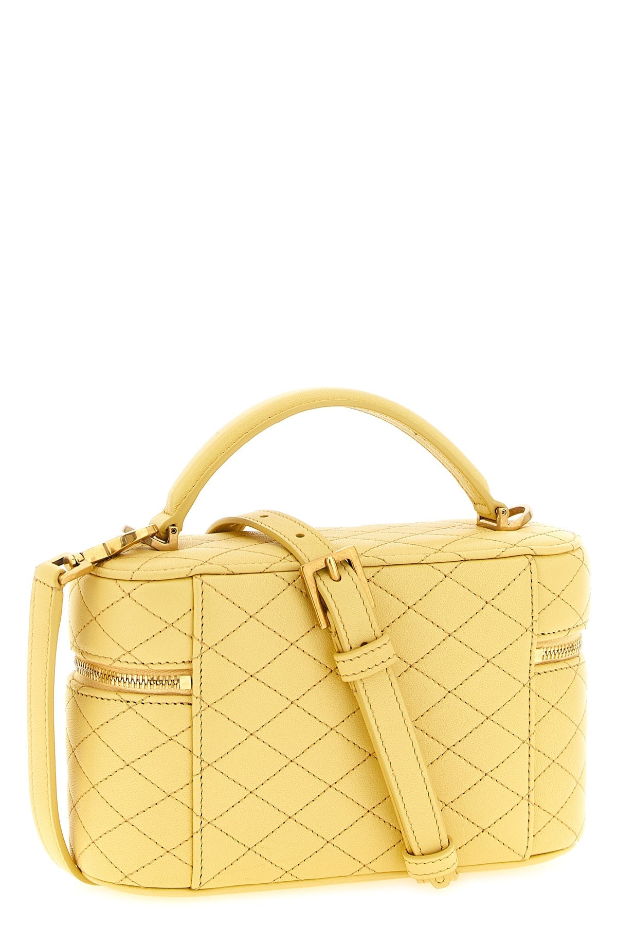 2026 New Arrival gaby vanity diamond-shaped quilted leather handbag