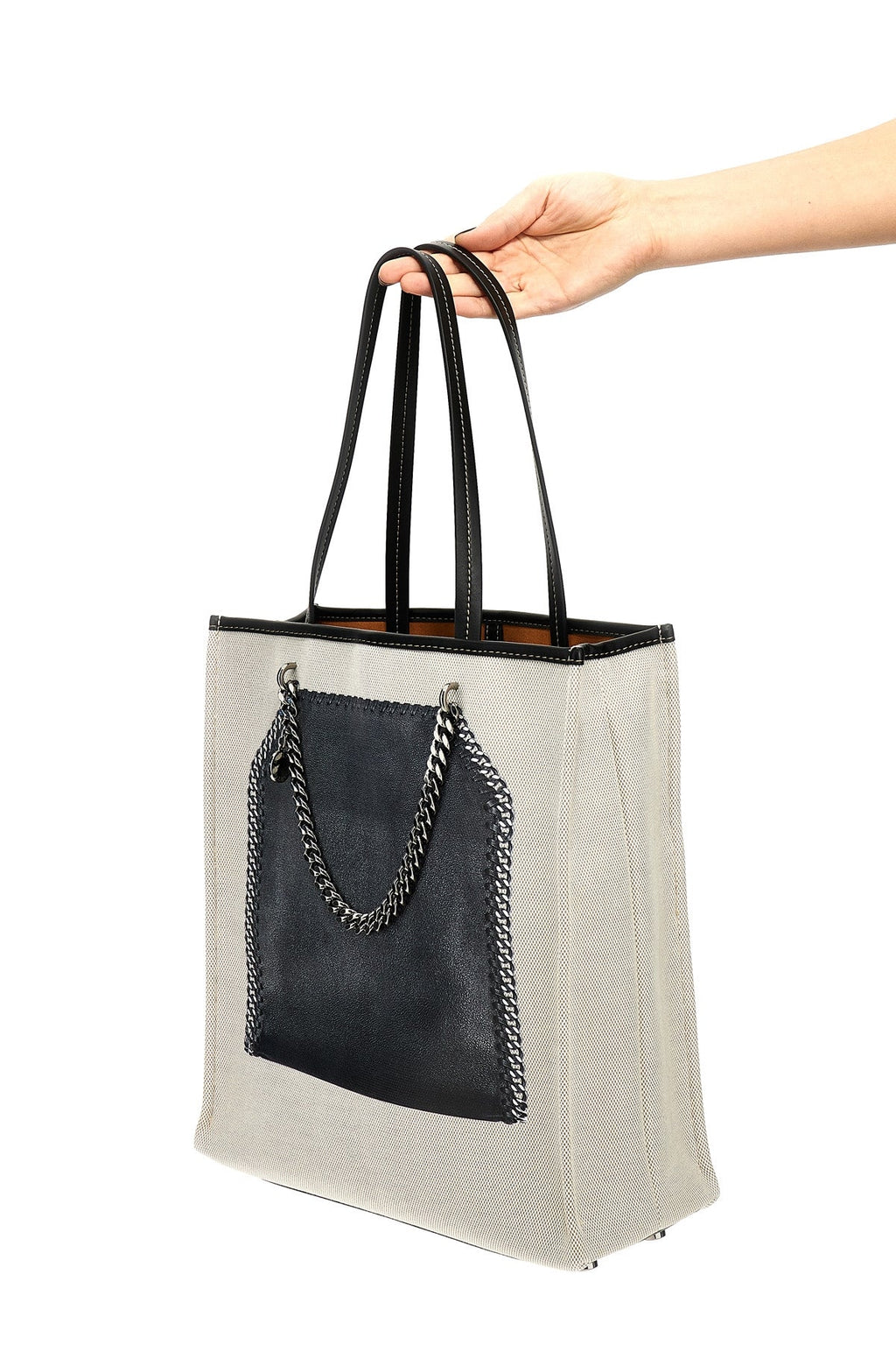 2026 New Arrival trompe loeil print on canvas shopping bag