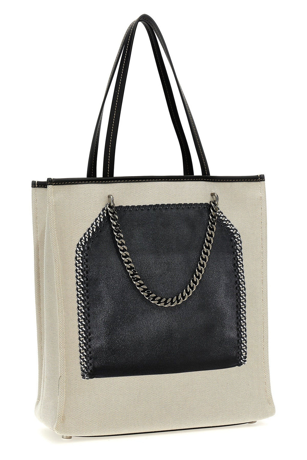 2026 New Arrival trompe loeil print on canvas shopping bag