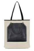 2026 New Arrival trompe loeil print on canvas shopping bag