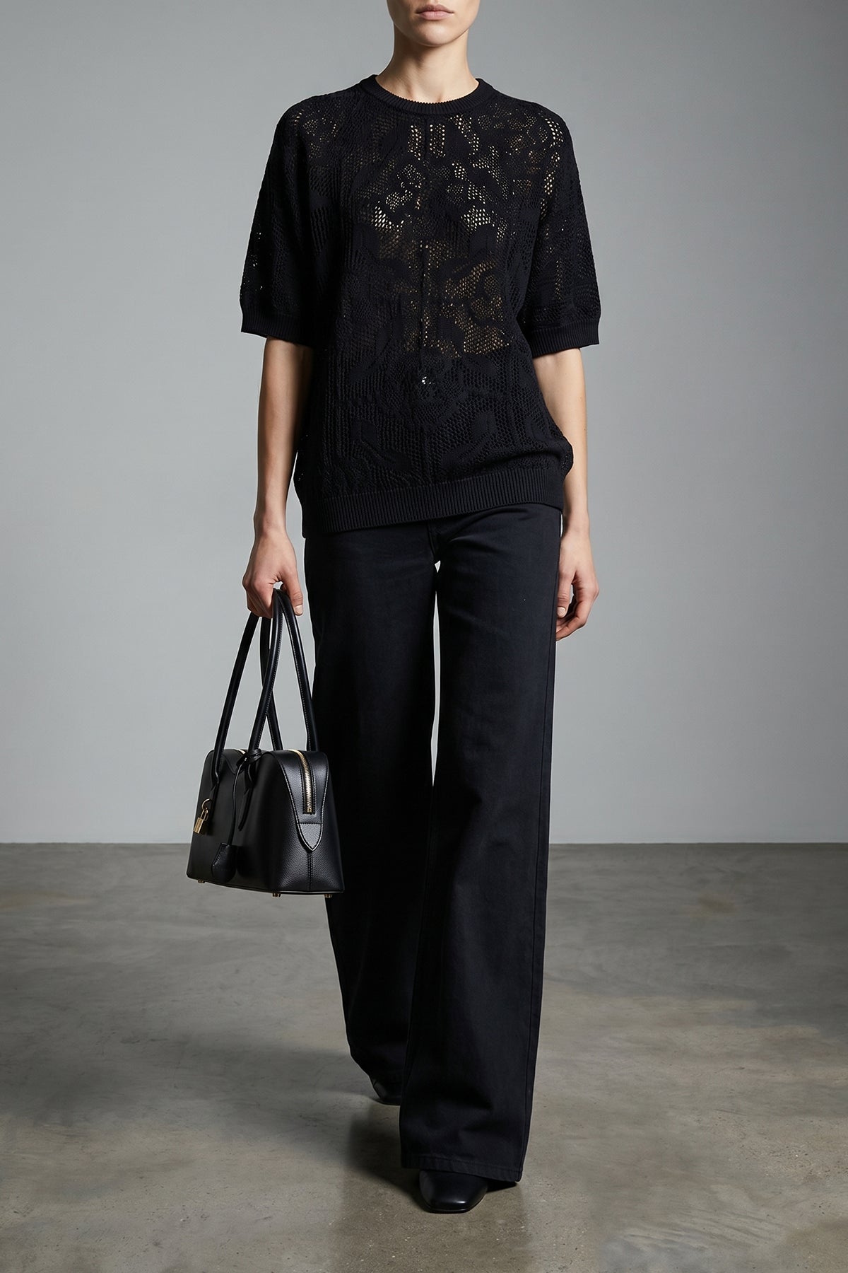 2026 New Arrival ryder shoulder bag in hammered leather-effect fabric