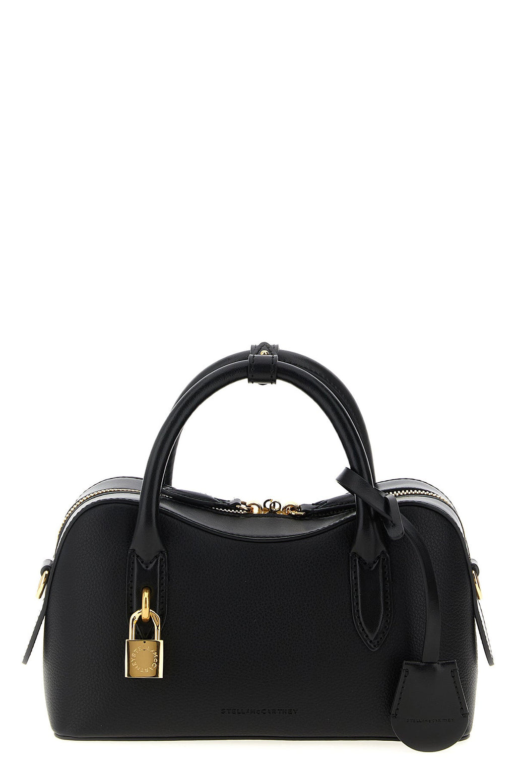 2026 New Arrival small stella ryder crossbody bag in hammered leather-effect fabric