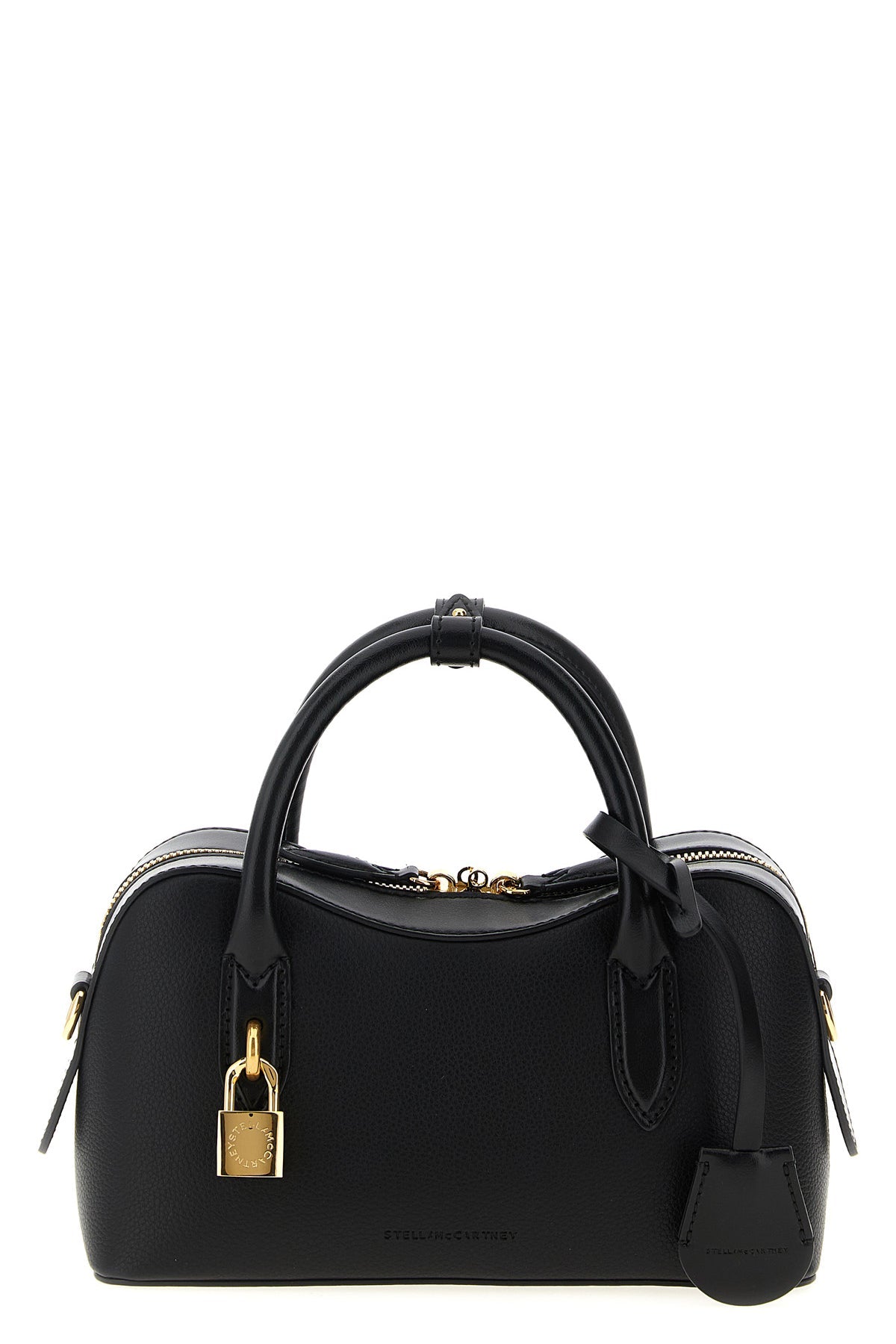 2026 New Arrival small stella ryder crossbody bag in hammered leather-effect fabric