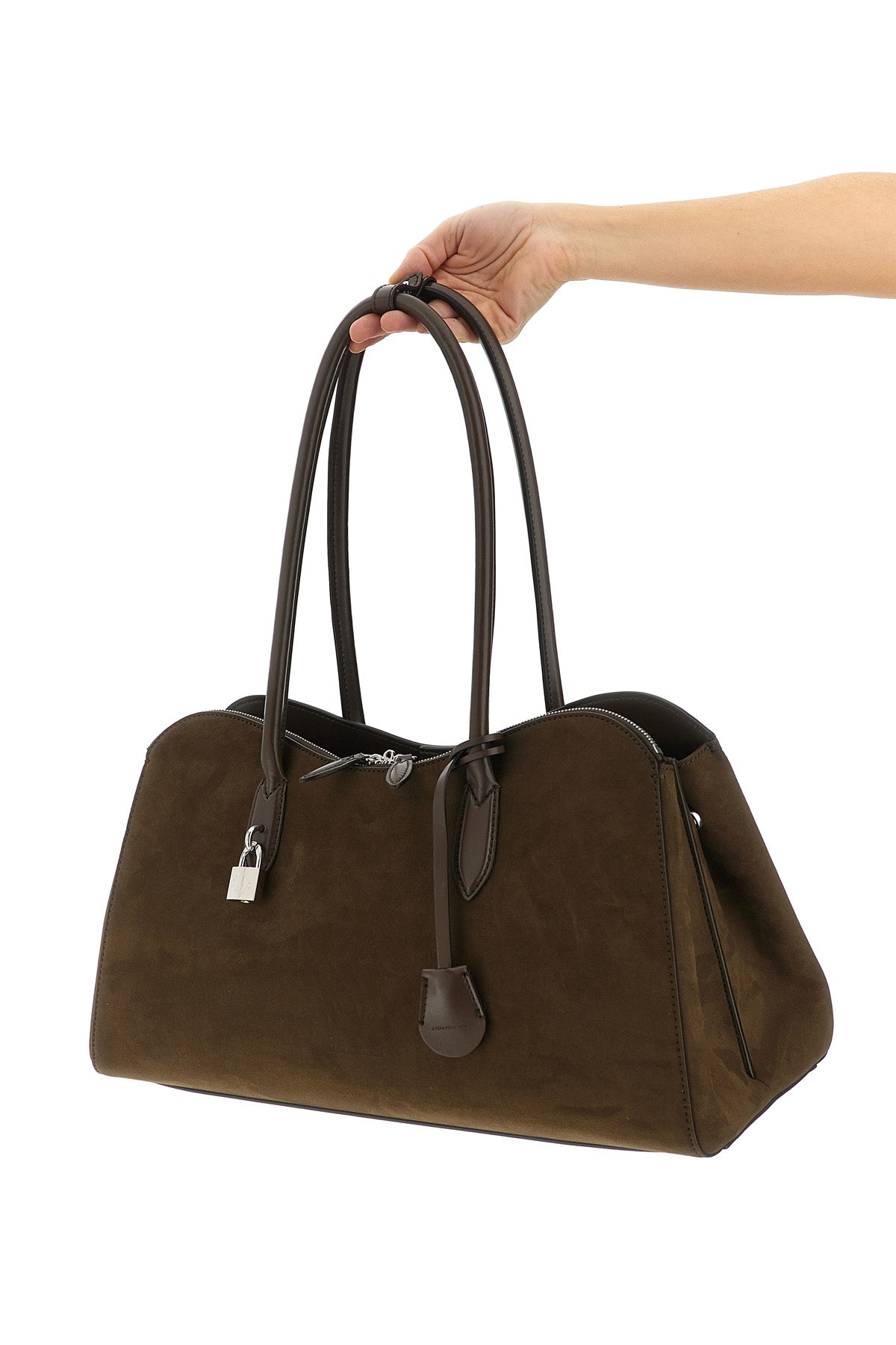 2026 New Arrival ryder open shoulder bag in suede effect fabric