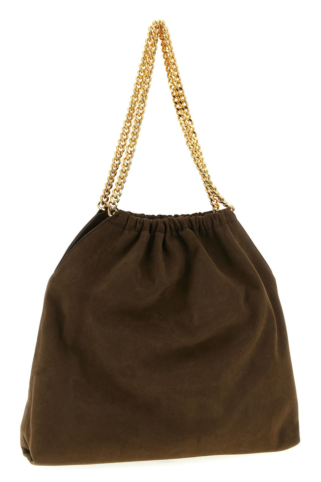 2026 New Arrival falabella drawstring shoulder bag in suede effect fabric