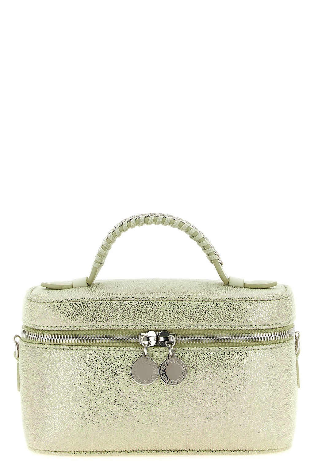 2026 New Arrival vanity falabella crossbody bag in eco shiny dotted chamois fabric
