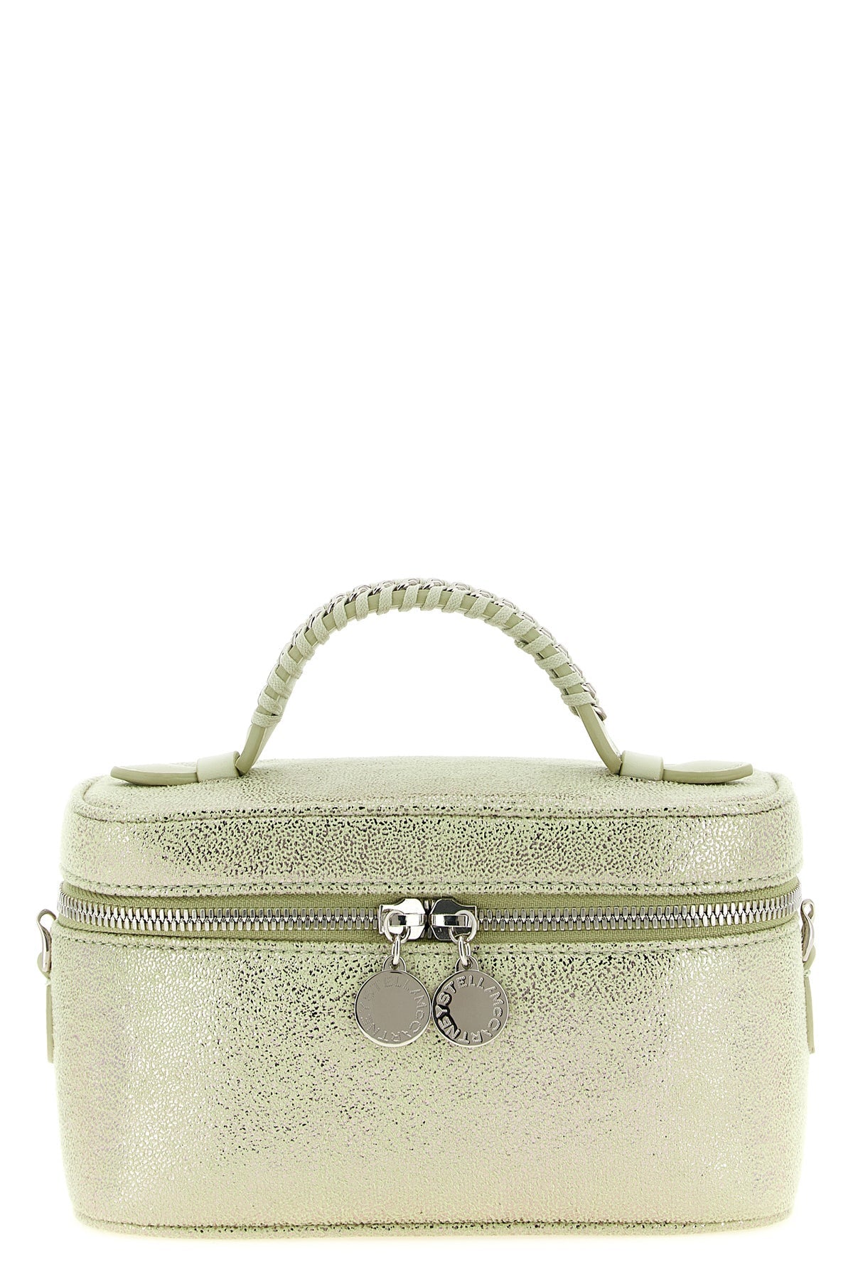 2026 New Arrival vanity falabella crossbody bag in eco shiny dotted chamois fabric