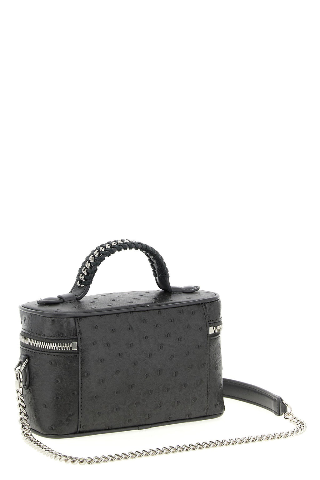 2026 New Arrival vanity falabella crossbody bag in eco micely ostrich alter mat fabric