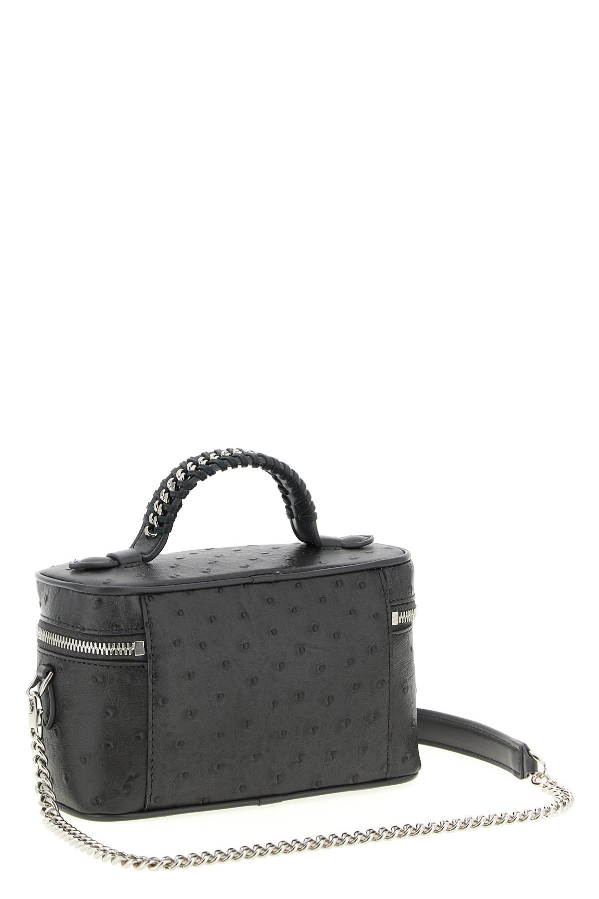 2026 New Arrival vanity falabella crossbody bag in eco micely ostrich alter mat fabric