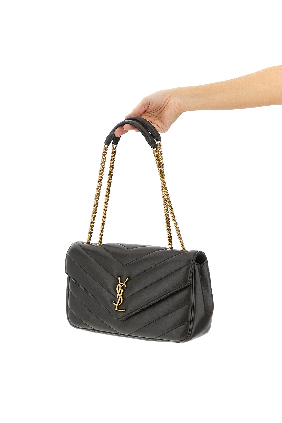 2026 New Arrival loulou medium shoulder bag in lambskin